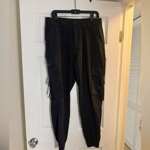 nANA judy Black Cargo Pants